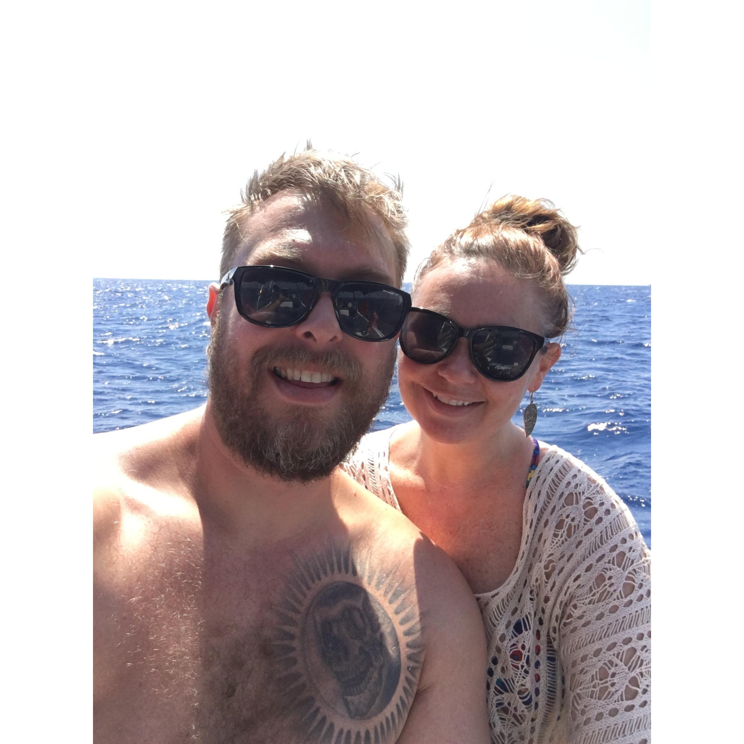 Our fishing trip in Playa :)