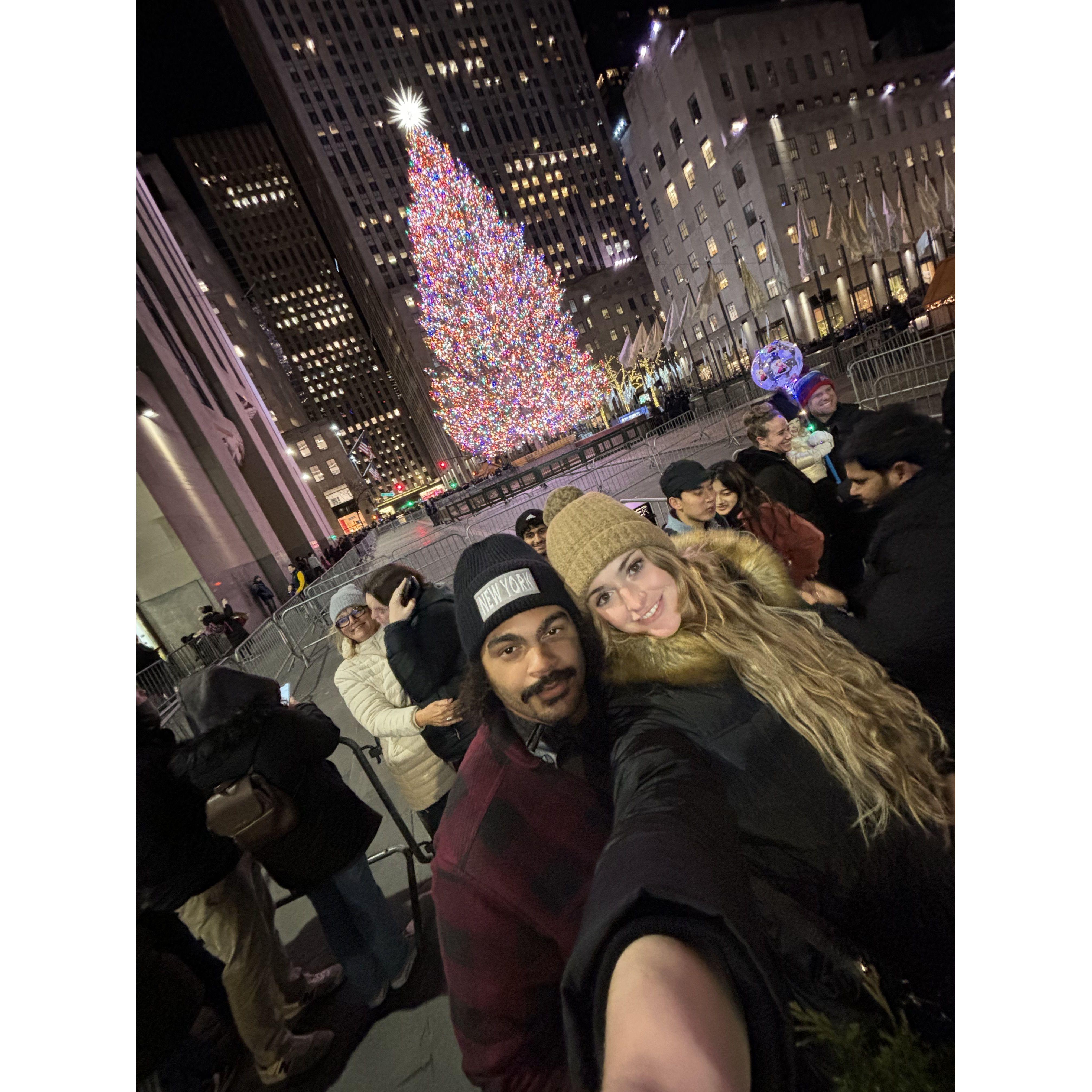 NYC right after nursing school graduation