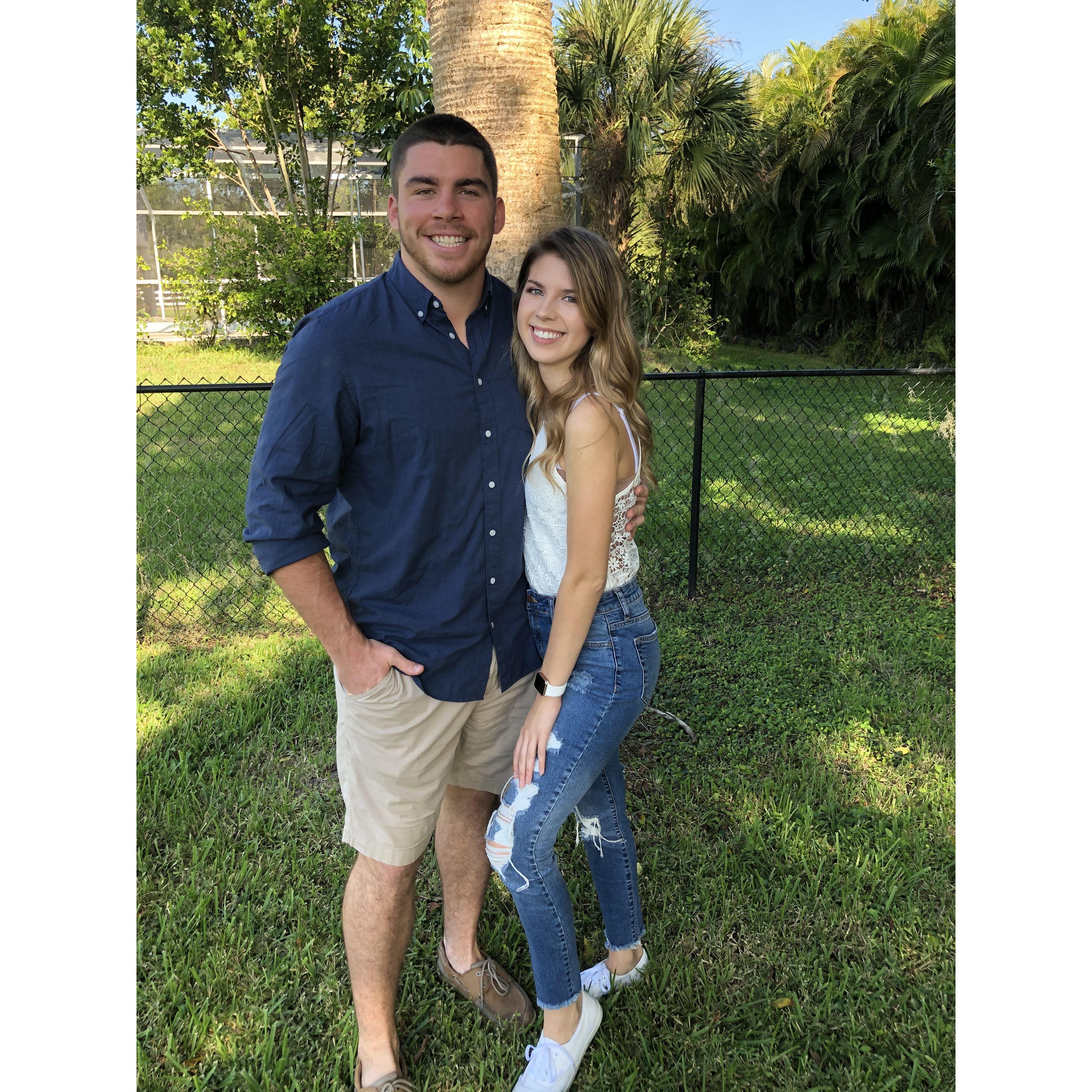 Dylan & Lauren's first Thanksgiving together - 2019