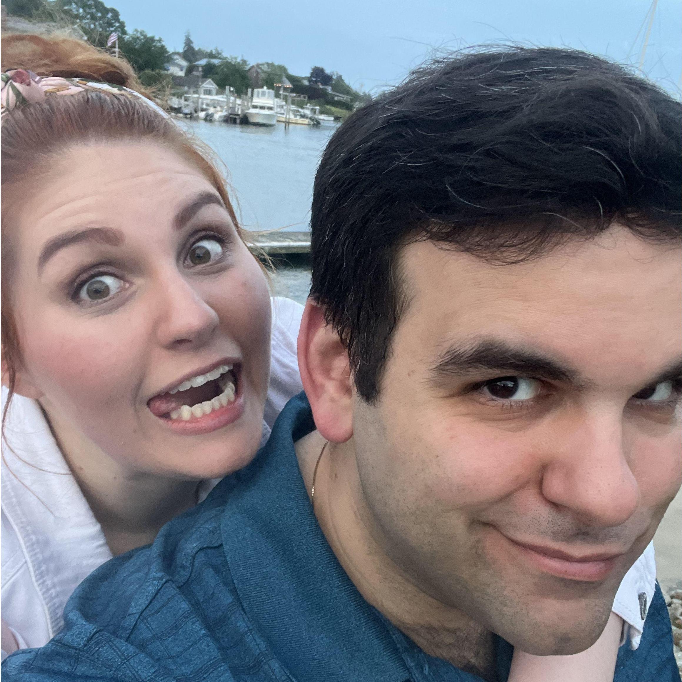 Just an average day in the life of Phil and Noelle