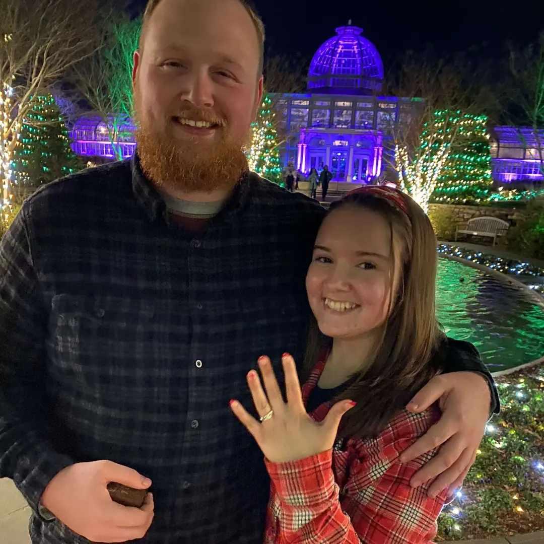 Also after she said yes