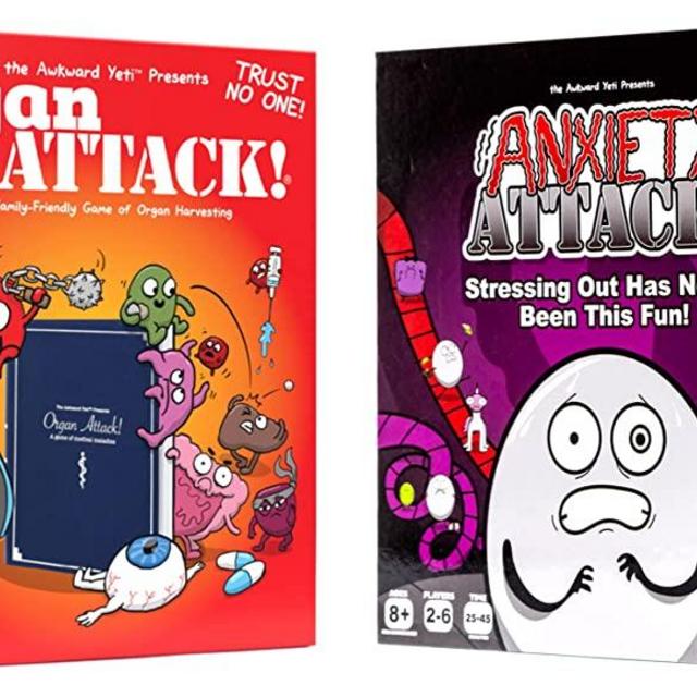The Awkward Yeti Combo Pack: Organ Attack! & Anxiety Attack!