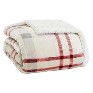 Newcastle Sherpa Throw Chrome - (50"x60") - Eddie Bauer®