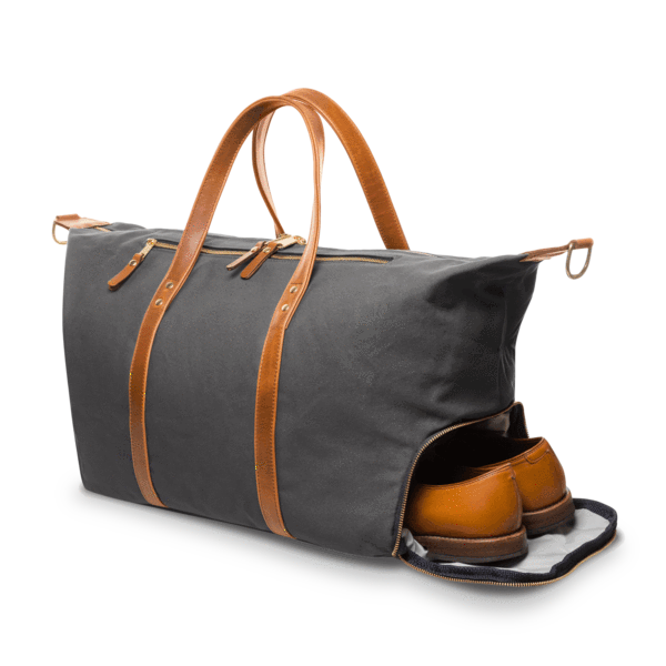 Heritage Weekender Duffel - Charcoal Grey