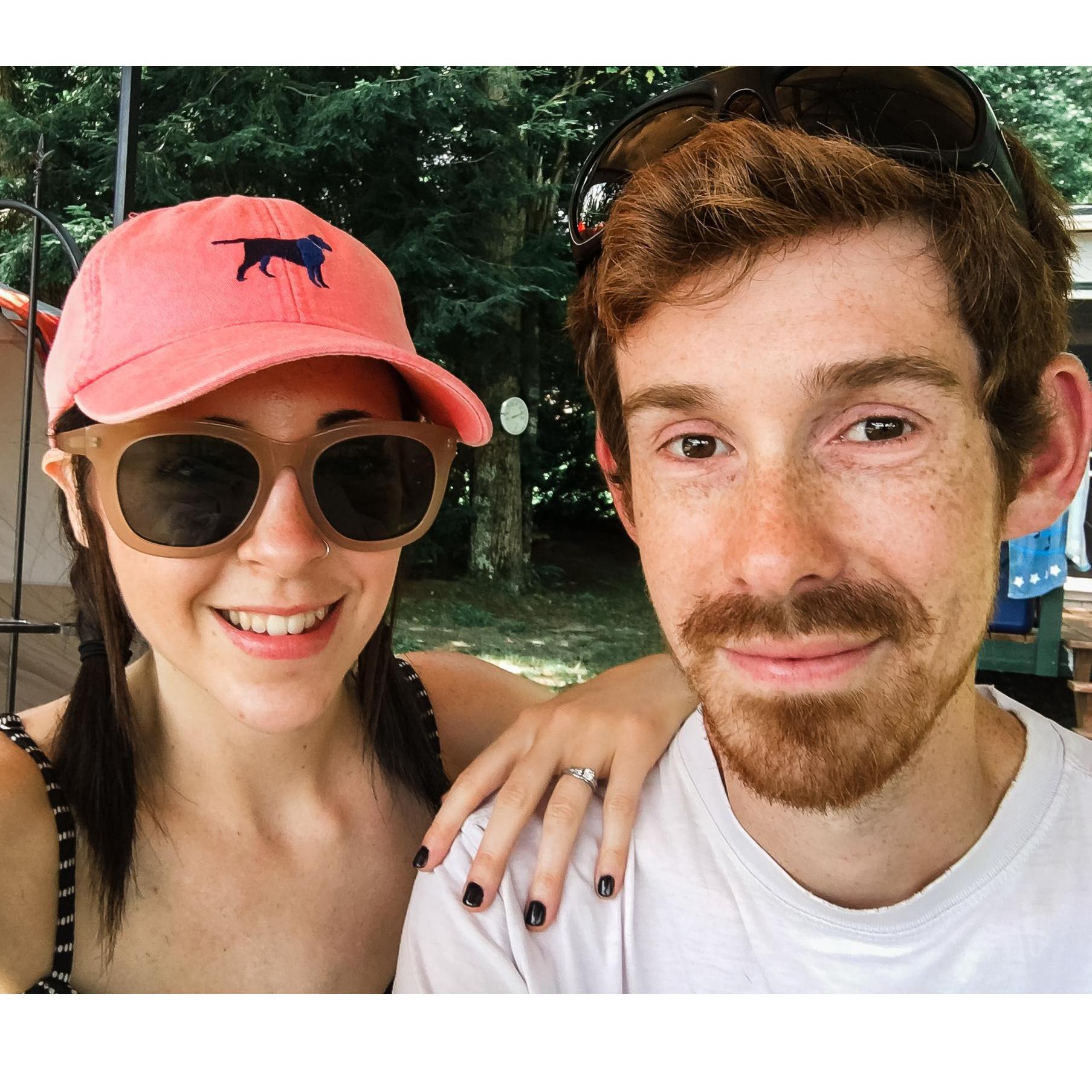 Summer camping is our favorite activity