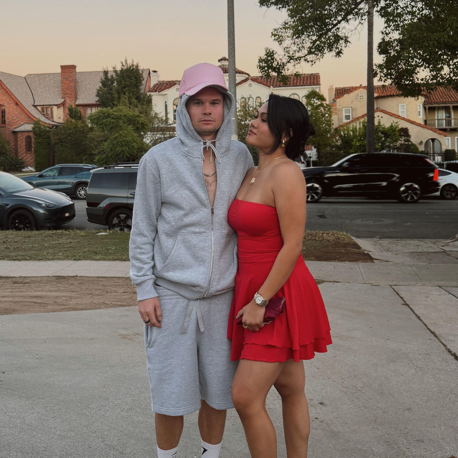 Halloween- Dressed up as Justin and Hailey Bieber