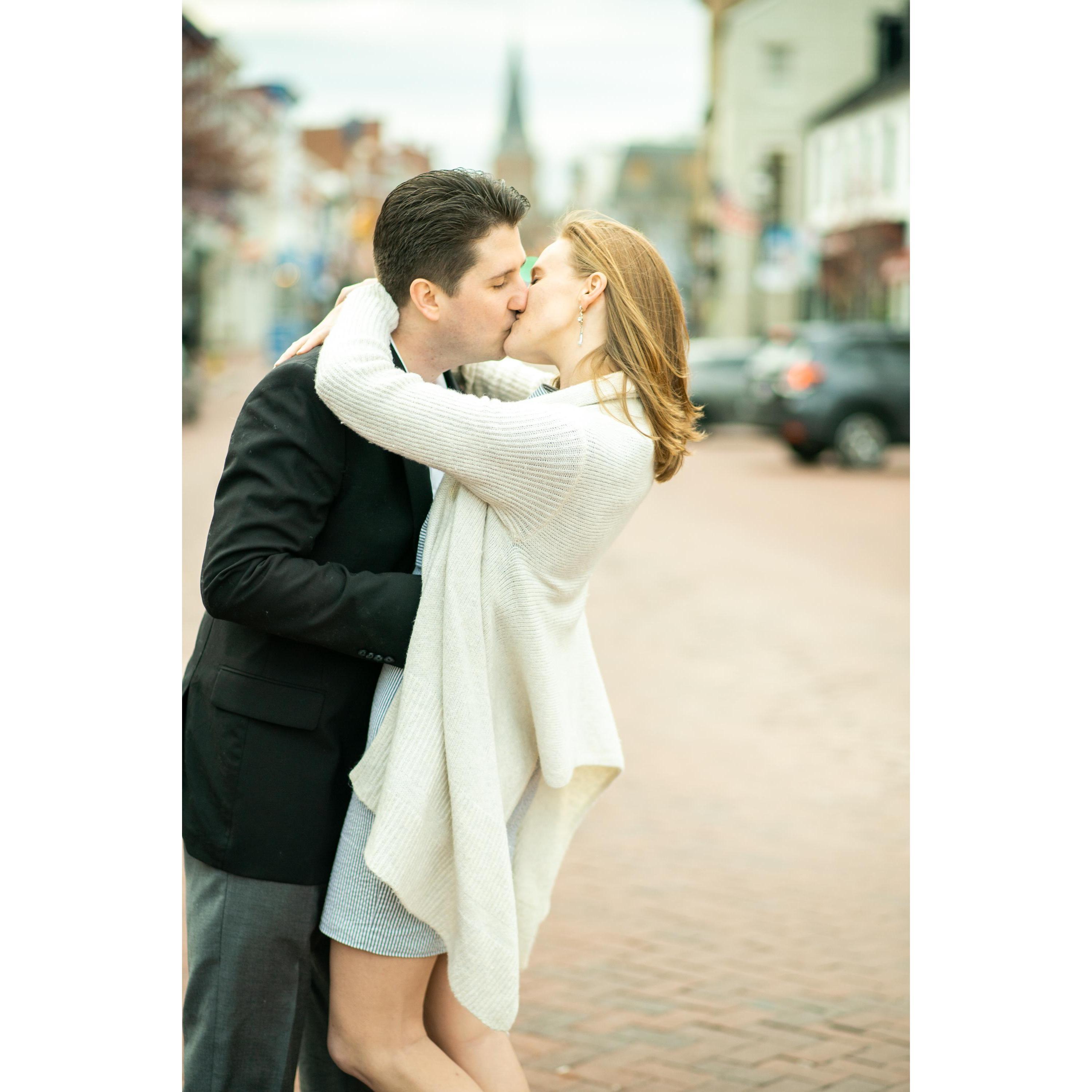 Engagement Photoshoot in Annapolis