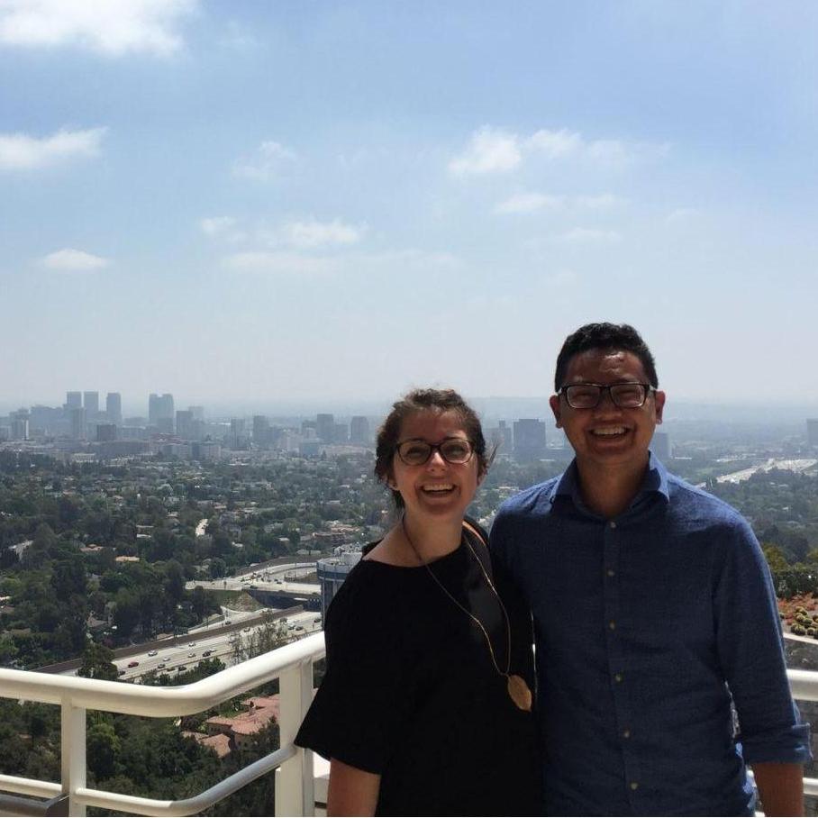 Enjoying the weather in LA. Summer 2017