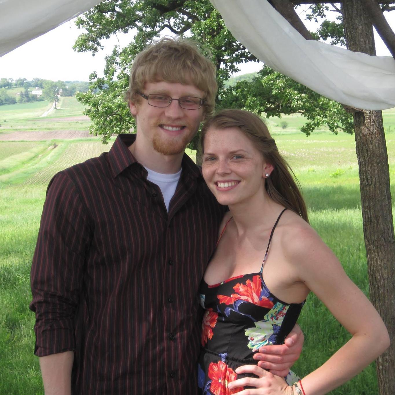 Our first wedding together as a couple
