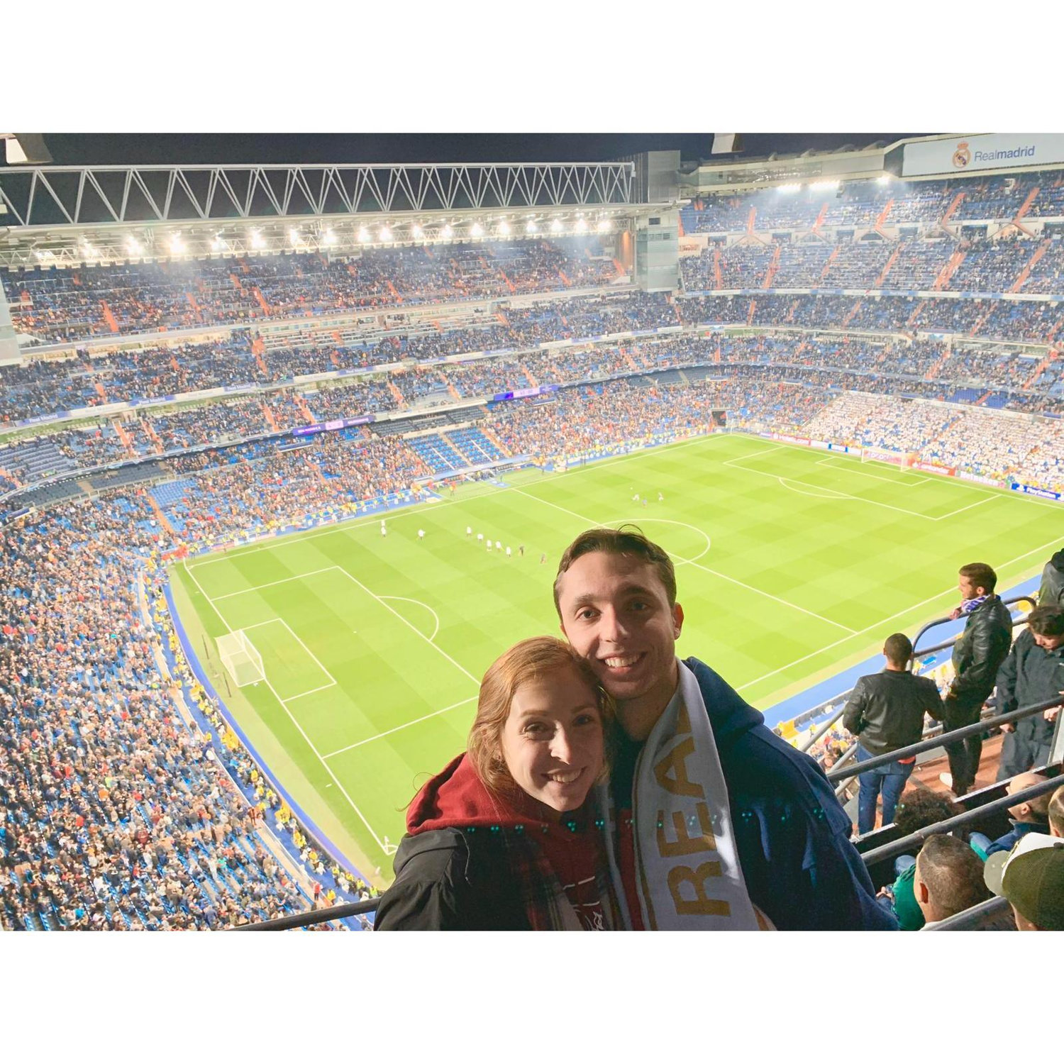 Catching some futbal @ the Bernabeu (Madrid)