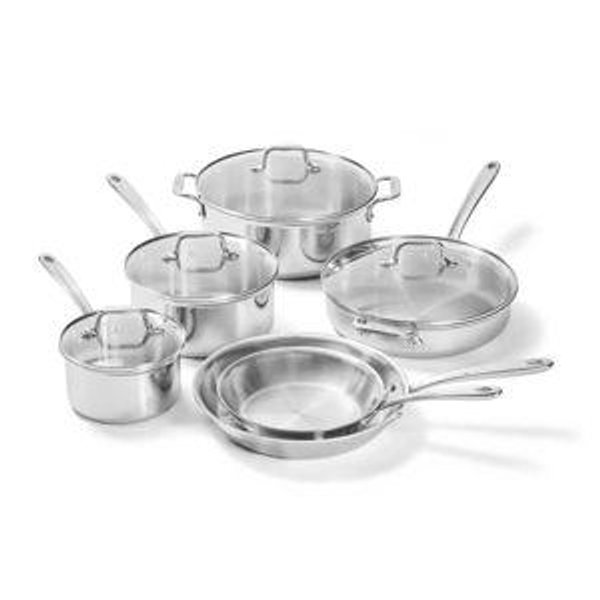 All Clad D3 Stainless Everyday 10 piece Set