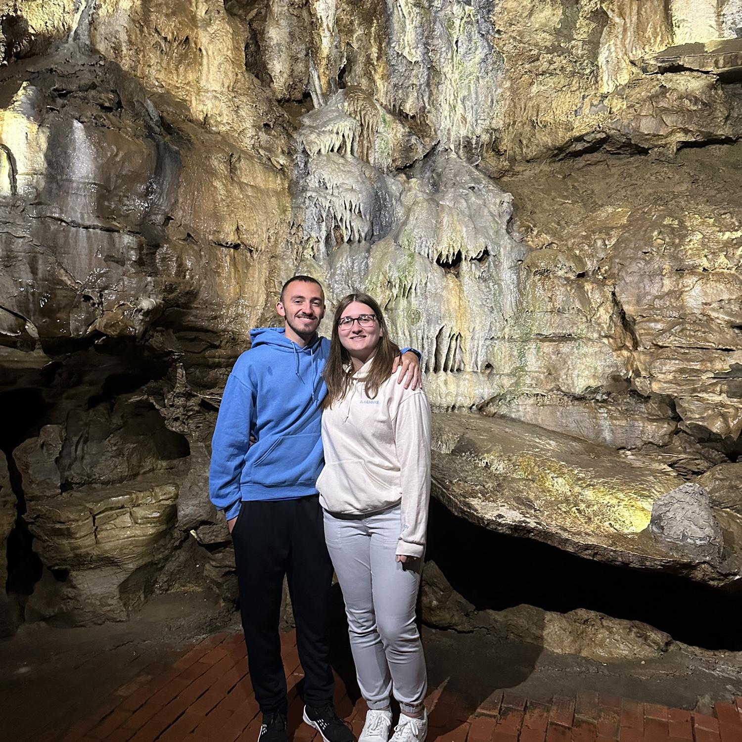 Howe Caverns for our 11 year anniversary!