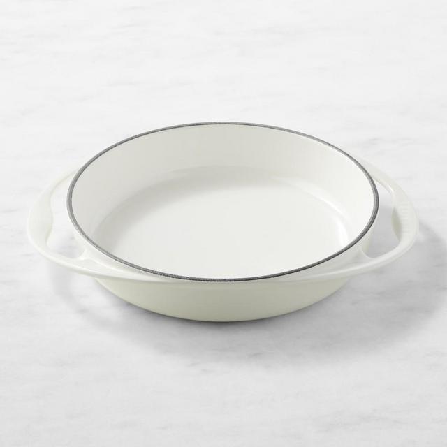 Le Creuset Enameled Cast Iron Tarte Tatin, 2-Qt., White