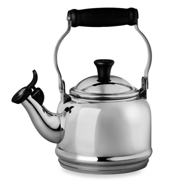 Le Creuset® Demi 1.25 qt. Whistling Tea Kettle in Stainless Steel