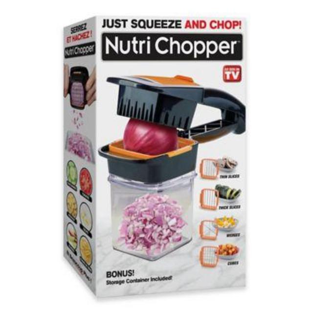 Nutri Chopper Kitchen Slicer & Chopper in Black