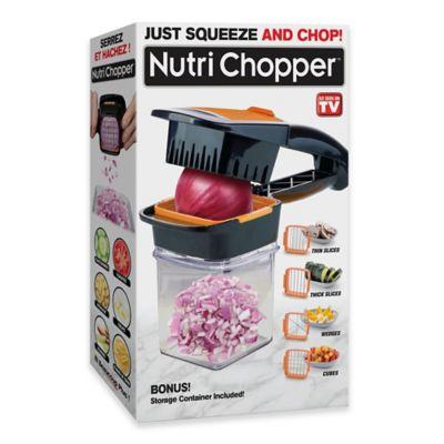 Nutri Chopper Kitchen Slicer & Chopper in Black