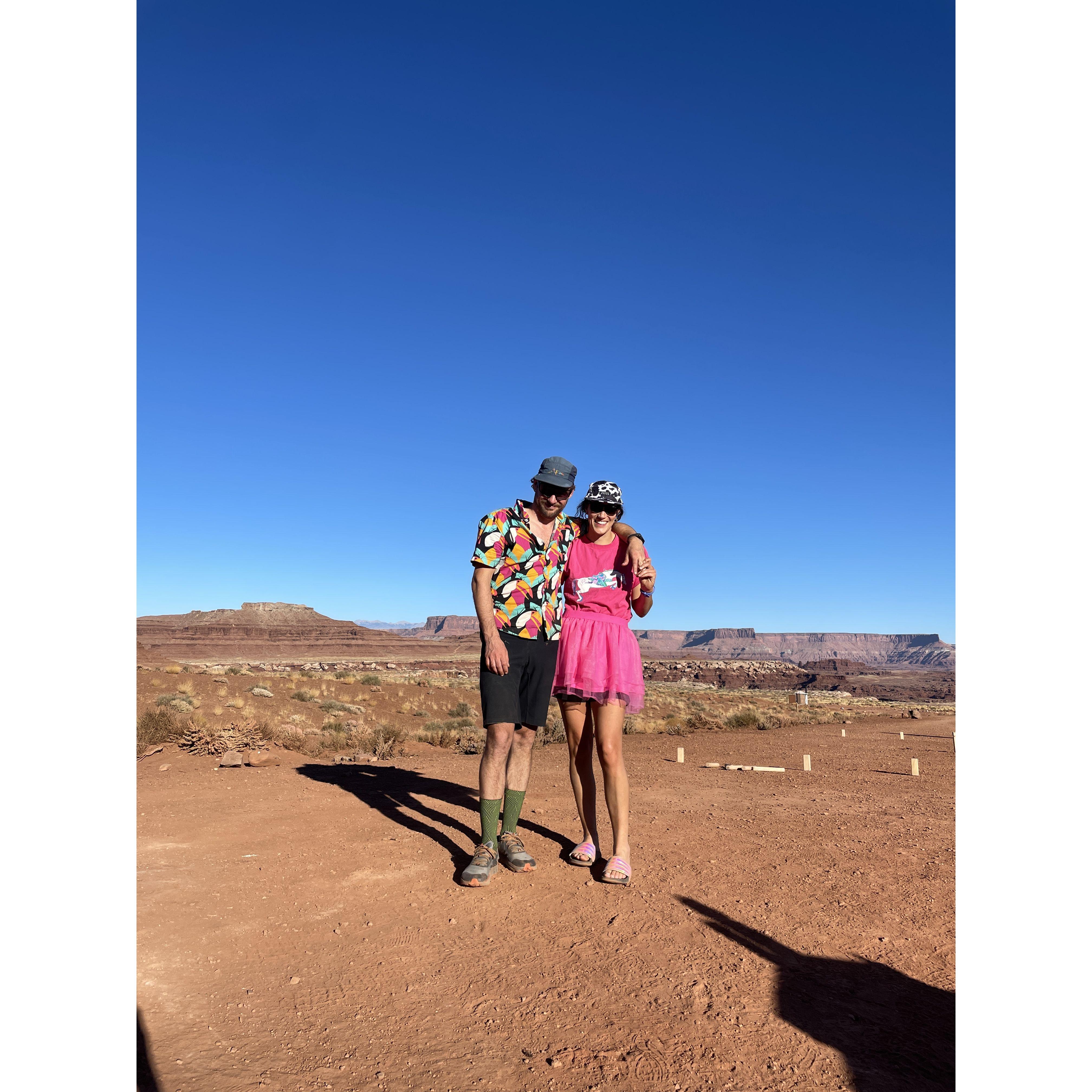 On the White Rim in Canyonlands