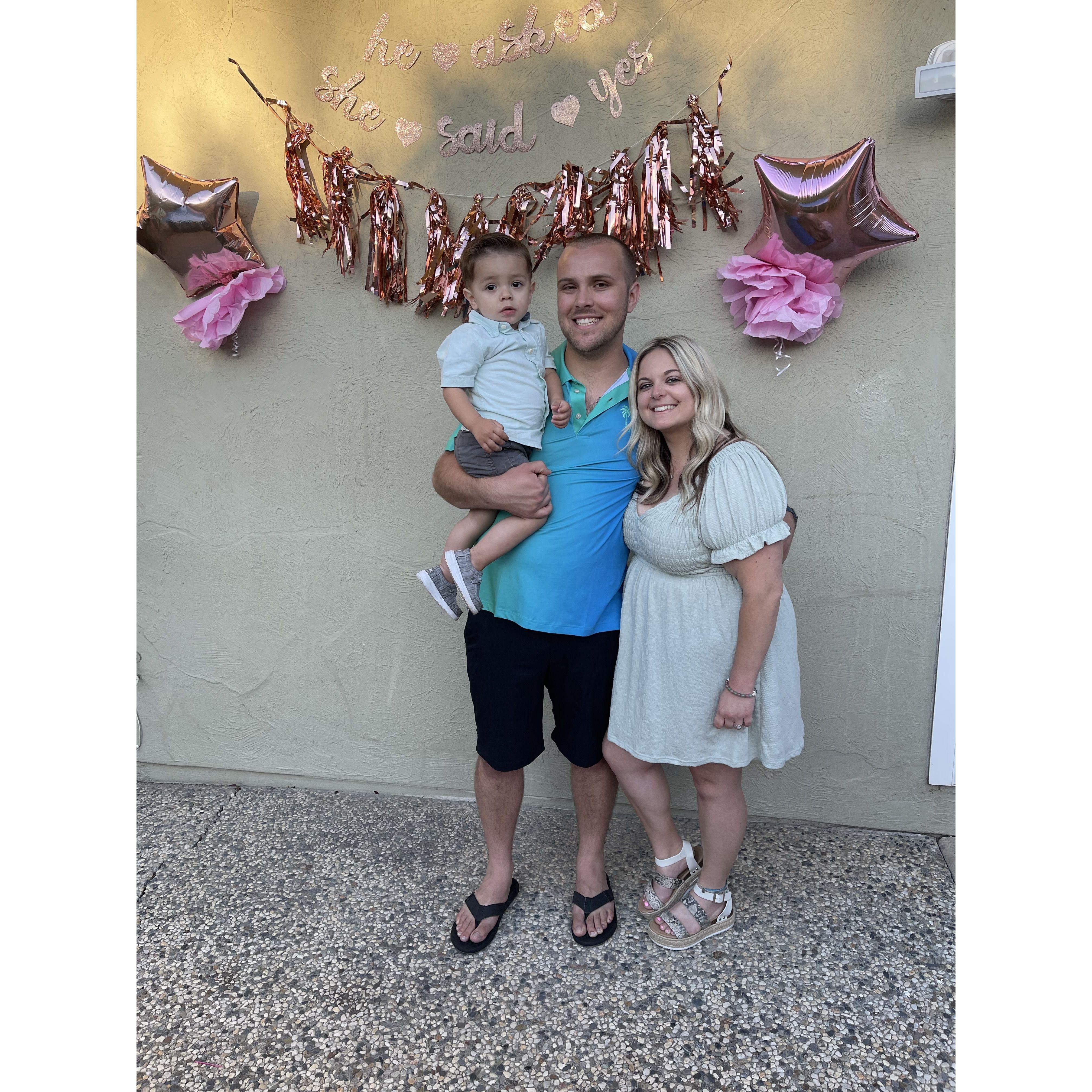 Our cute little nephew, who is also our ring bearer!