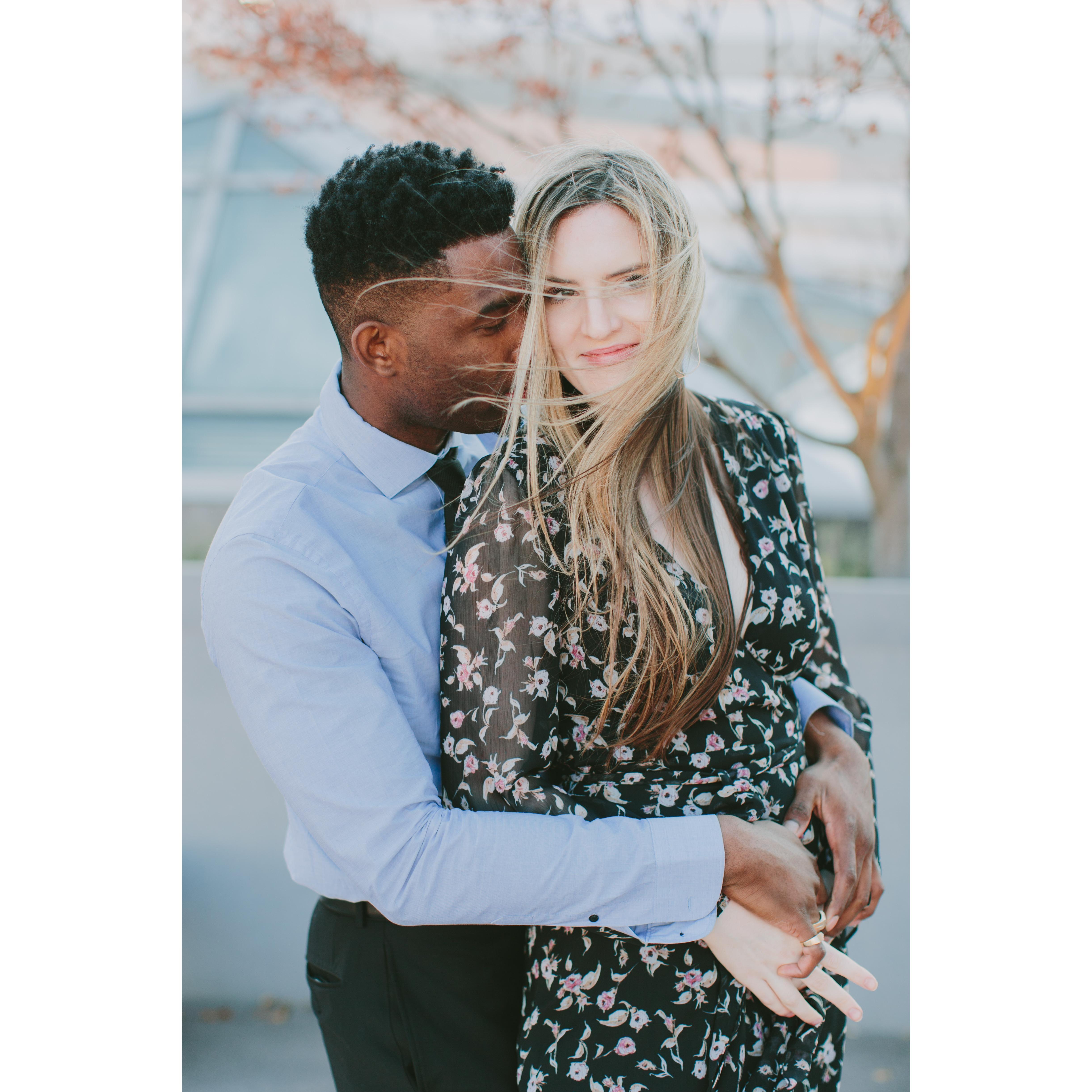 engagement photo by Tori Watson @toriwatsonphoto