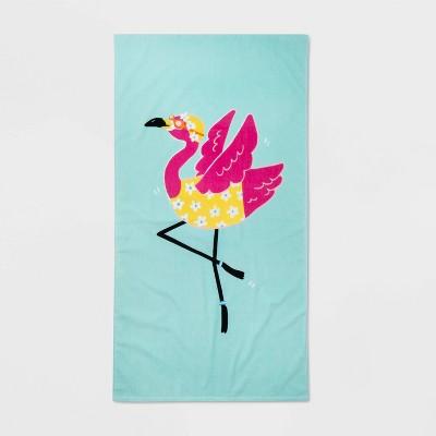 Dancing Flaming Printed Beach Towel - Sun Squad™