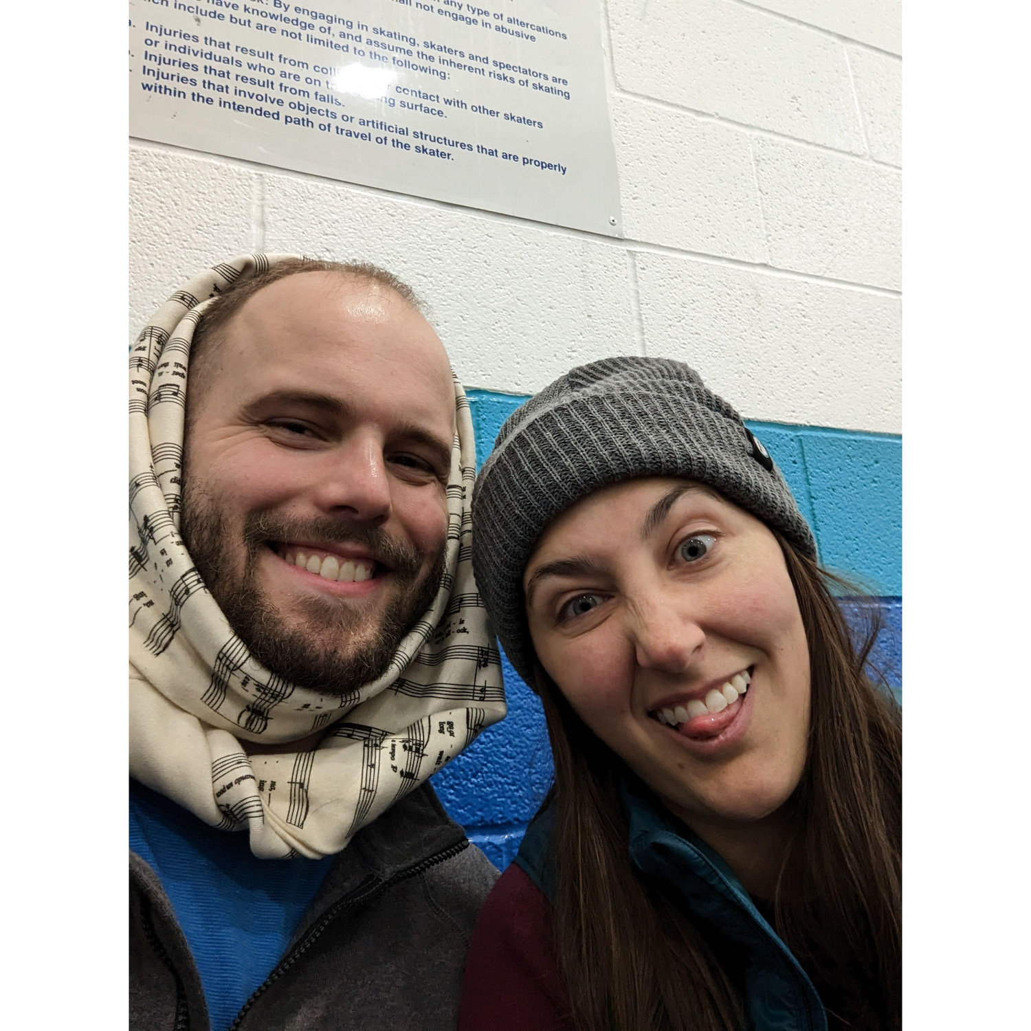 Ice skating goofiness