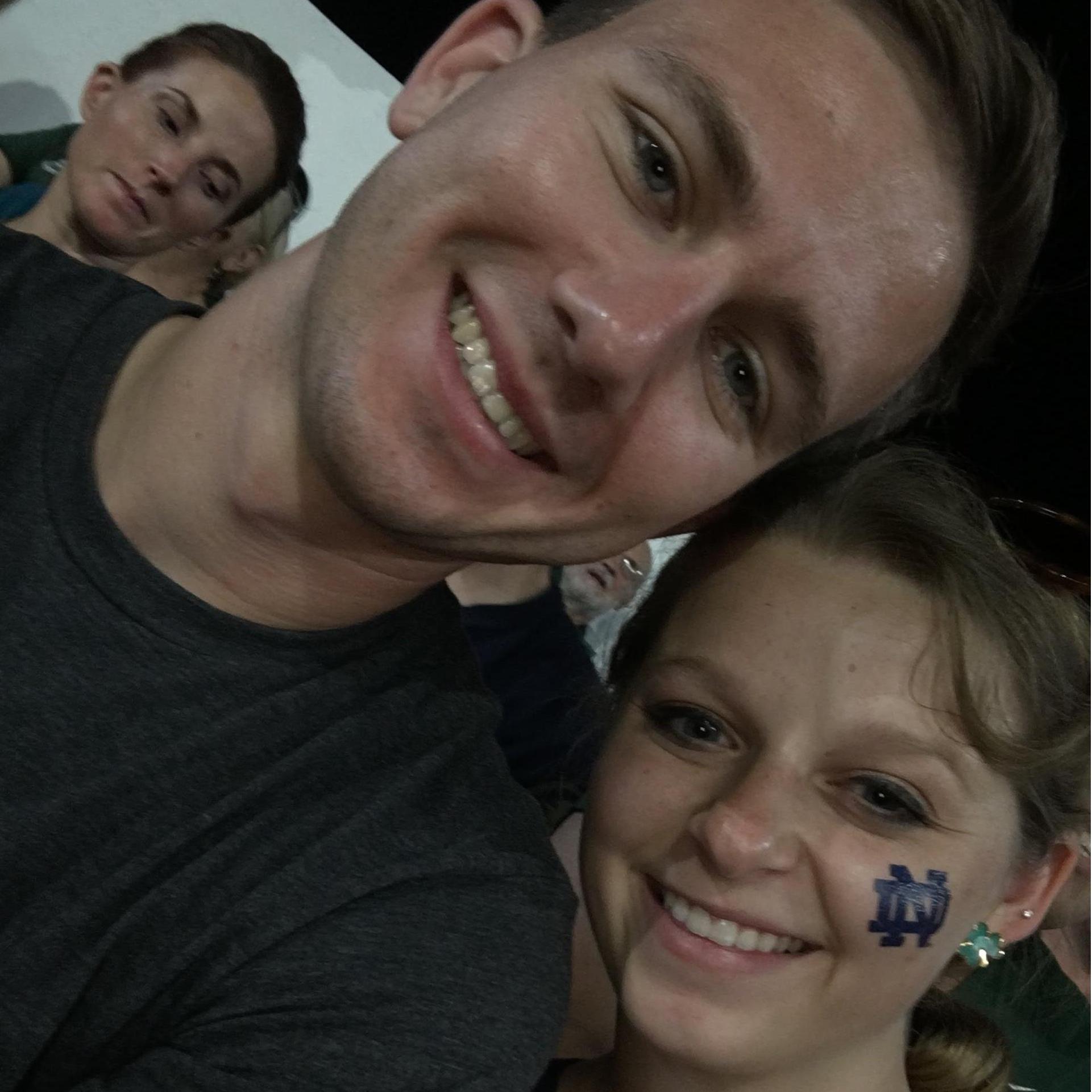 Notre Dame @ Michigan State football game - September 2017
