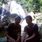 Na Muang water fall 2 - upper natural pool & rocks