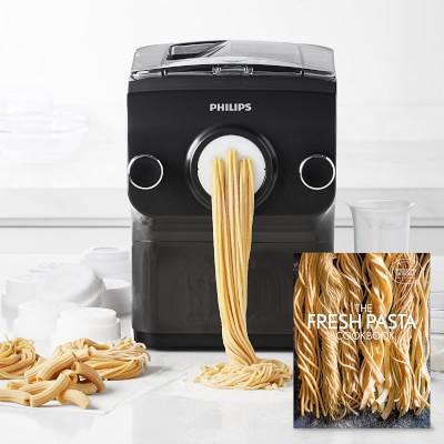 Philips Smart Pasta Maker Plus & Williams Sonoma Test Kitchen Fresh Pasta Cookbook