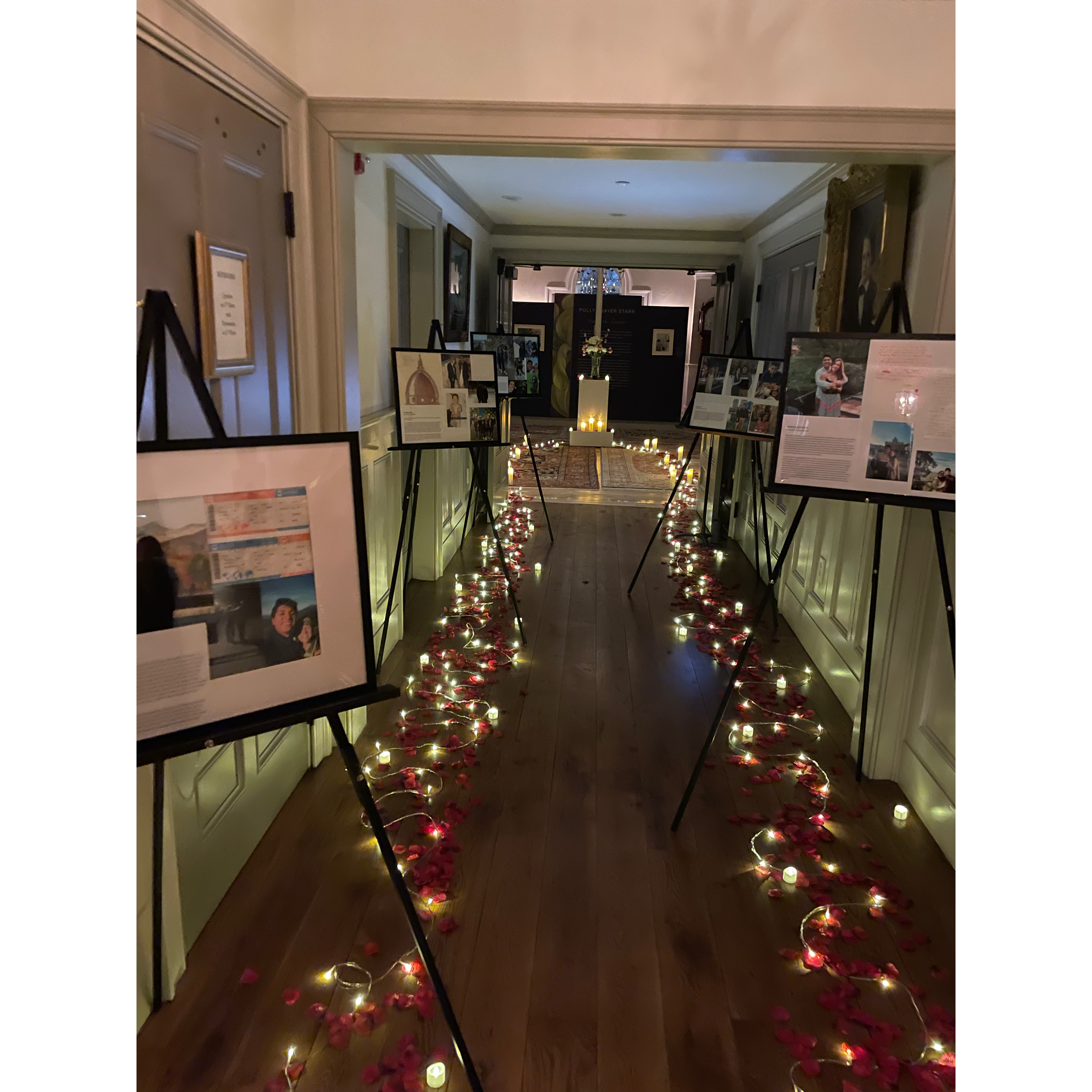 On March 11, 2022 Juan proposed to Kate by creating an exhibit of their relationship at the Hingham Historical Society. Kate said YES and they celebrated that night with family and friends.