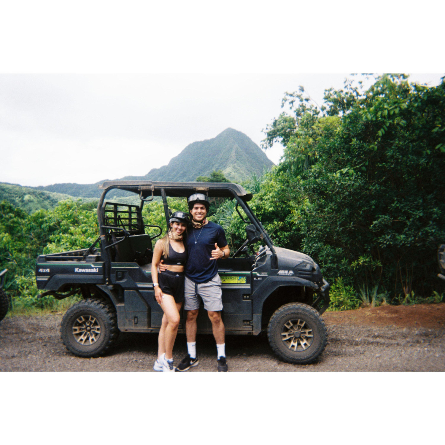 August 10, 2024 - UTV Raptor Tour at Kualoa Ranch! Nathen loved seeing all the Hollywood filming locations.