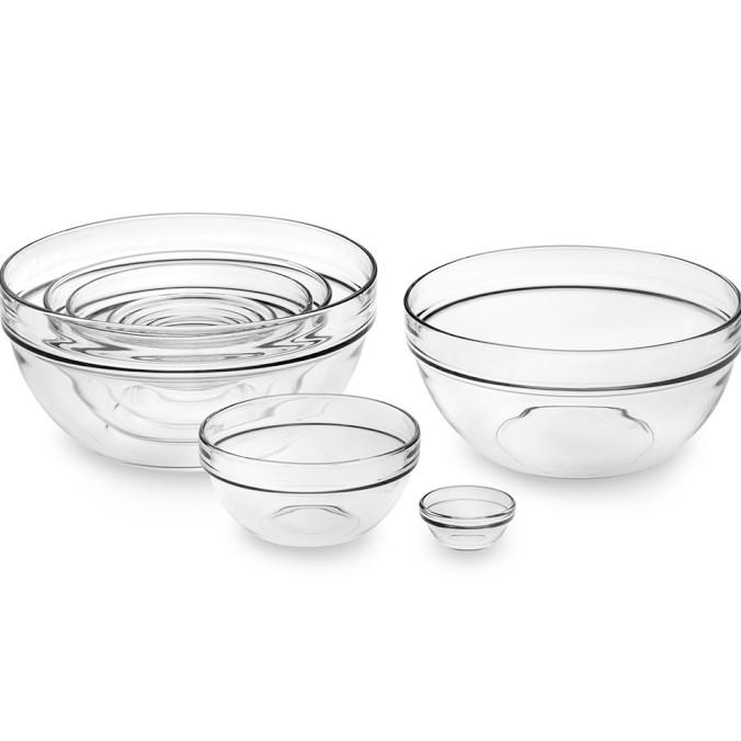 Glass Mixing Bowl 10-Piece Set