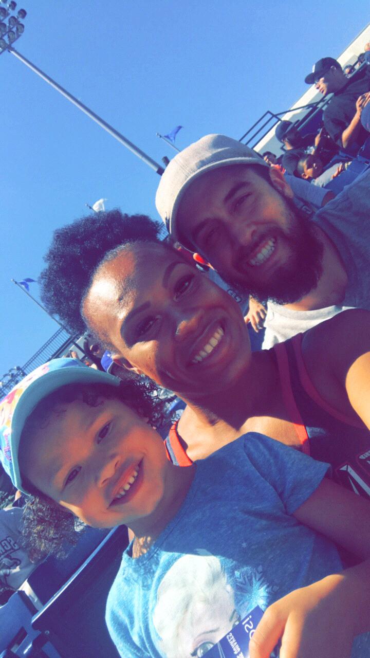 Quakes baseball game as a family!