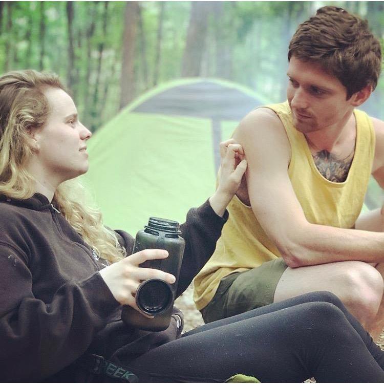 Camping trip with the gang