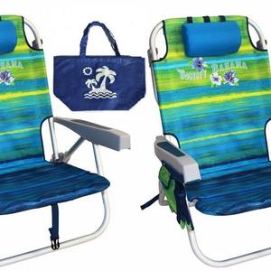 Tommy Bahama Backpack Beach Chairs - Pack of 2 - Green