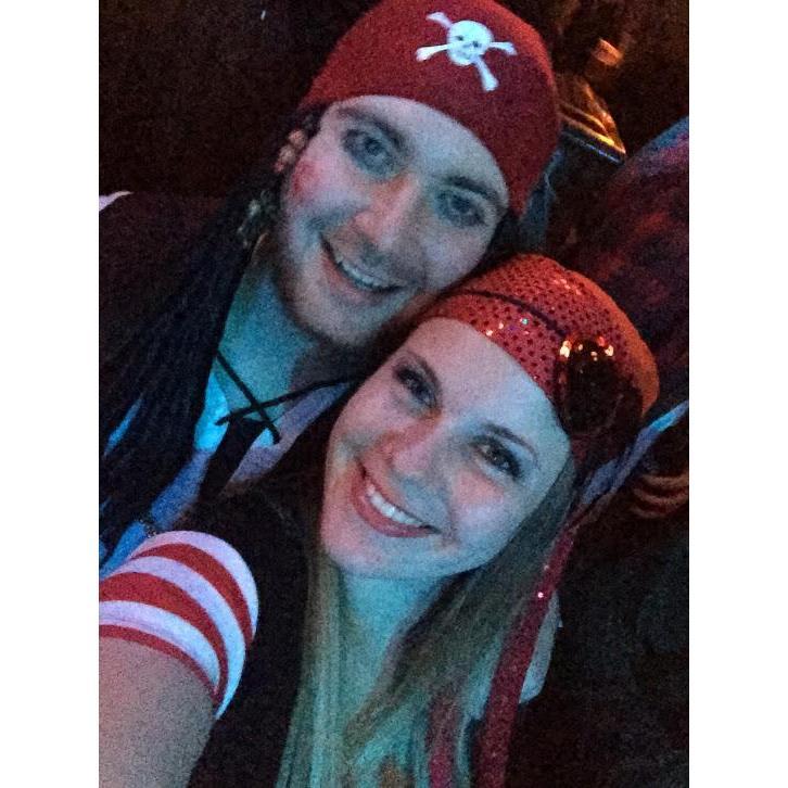 Pirates for Halloween...always Michael's go-to. 2014