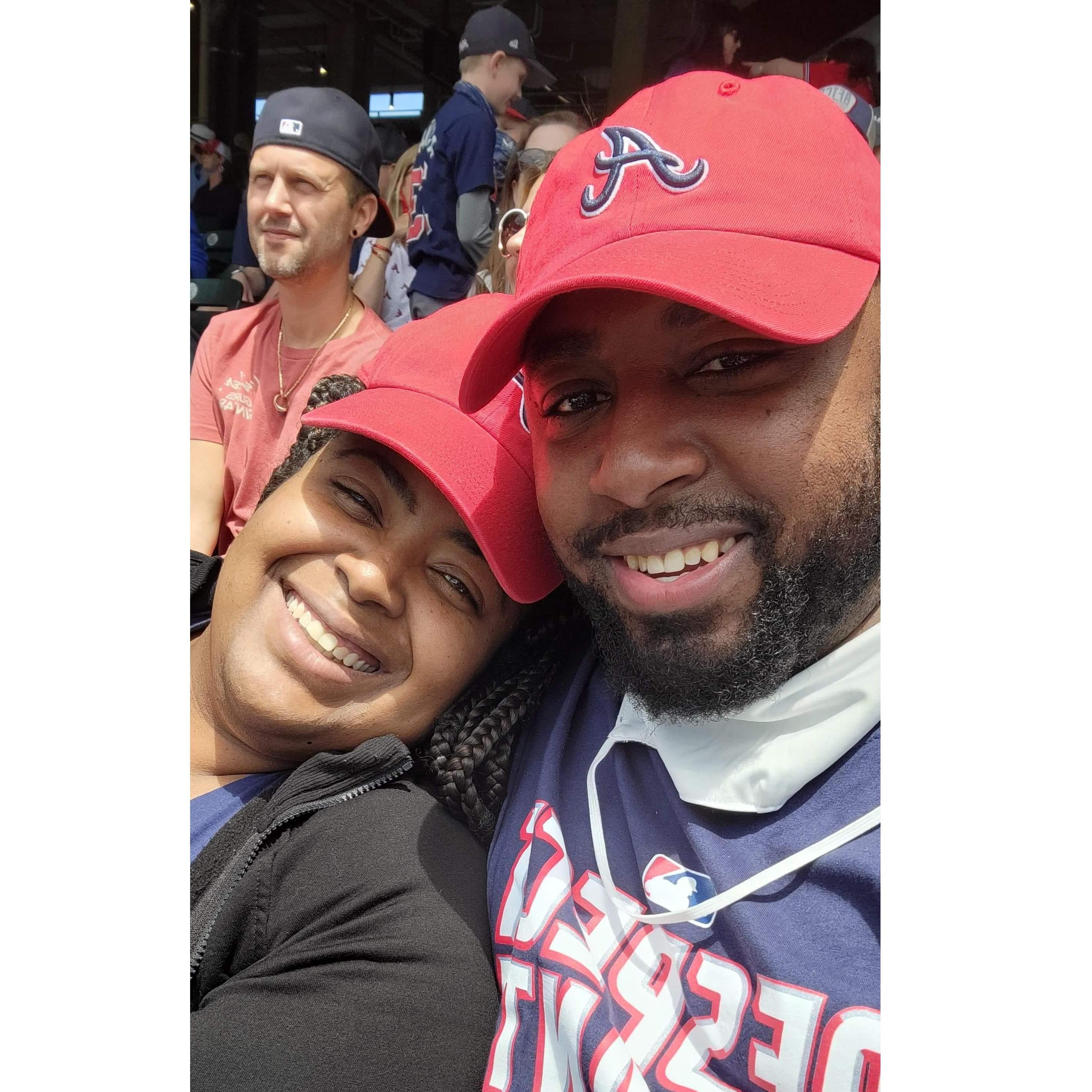 Just a quick trip to the Atlanta Braves game at Truist Park...#BucketListTrip