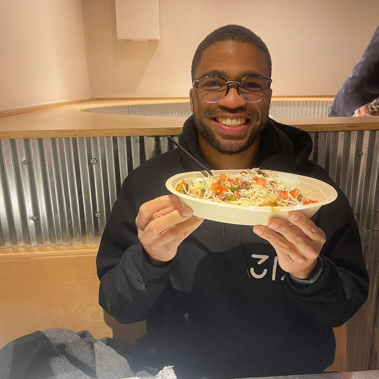 Sam's first Chipotle experience