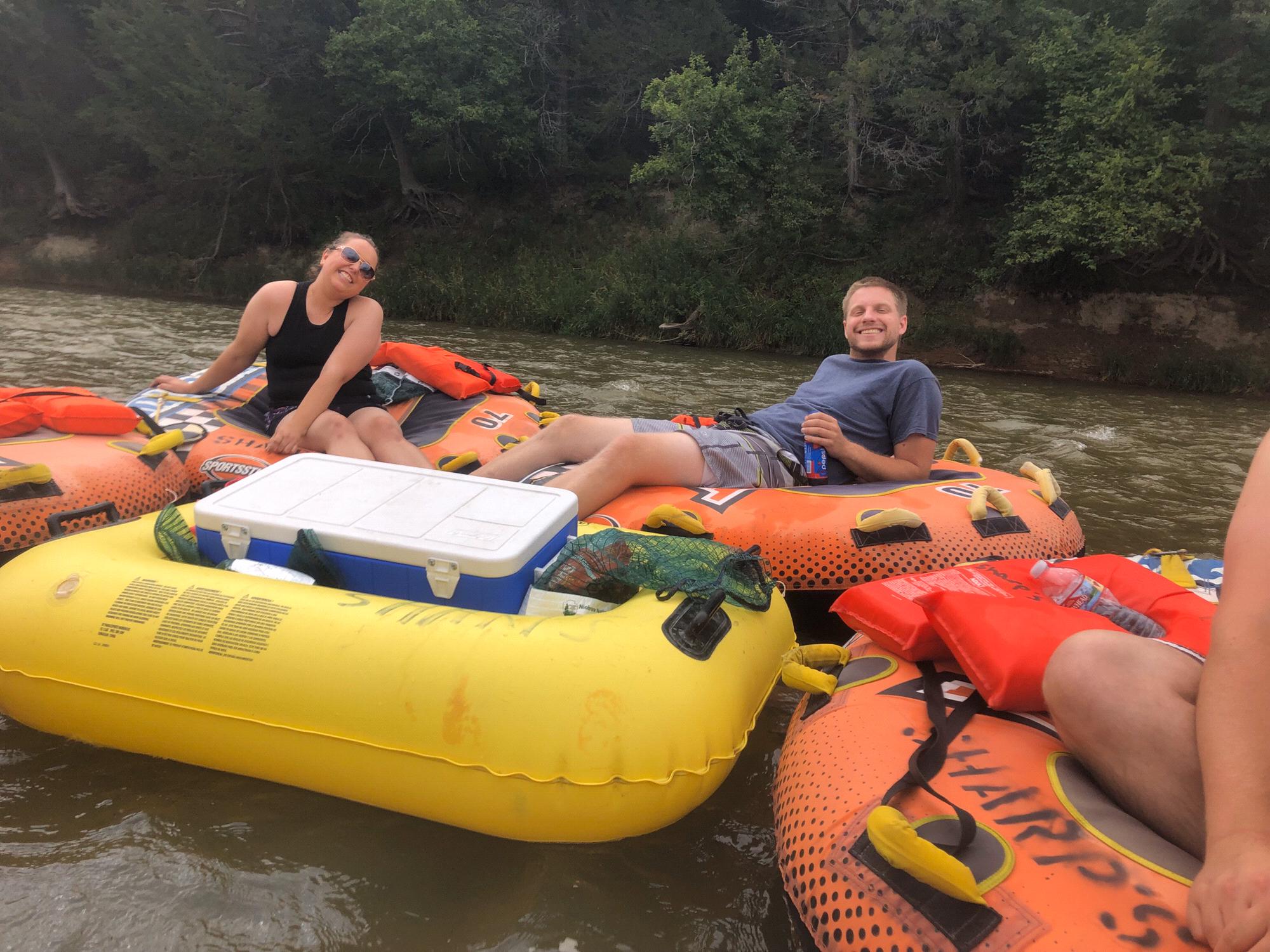 FLOAT TRIP 2019
(We went floating down the Niobrara river with Chelse and Michael Truka and Lacy and Kelly Troaster)