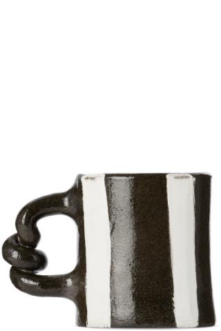 Harlie Brown Studio Black Latte Mug