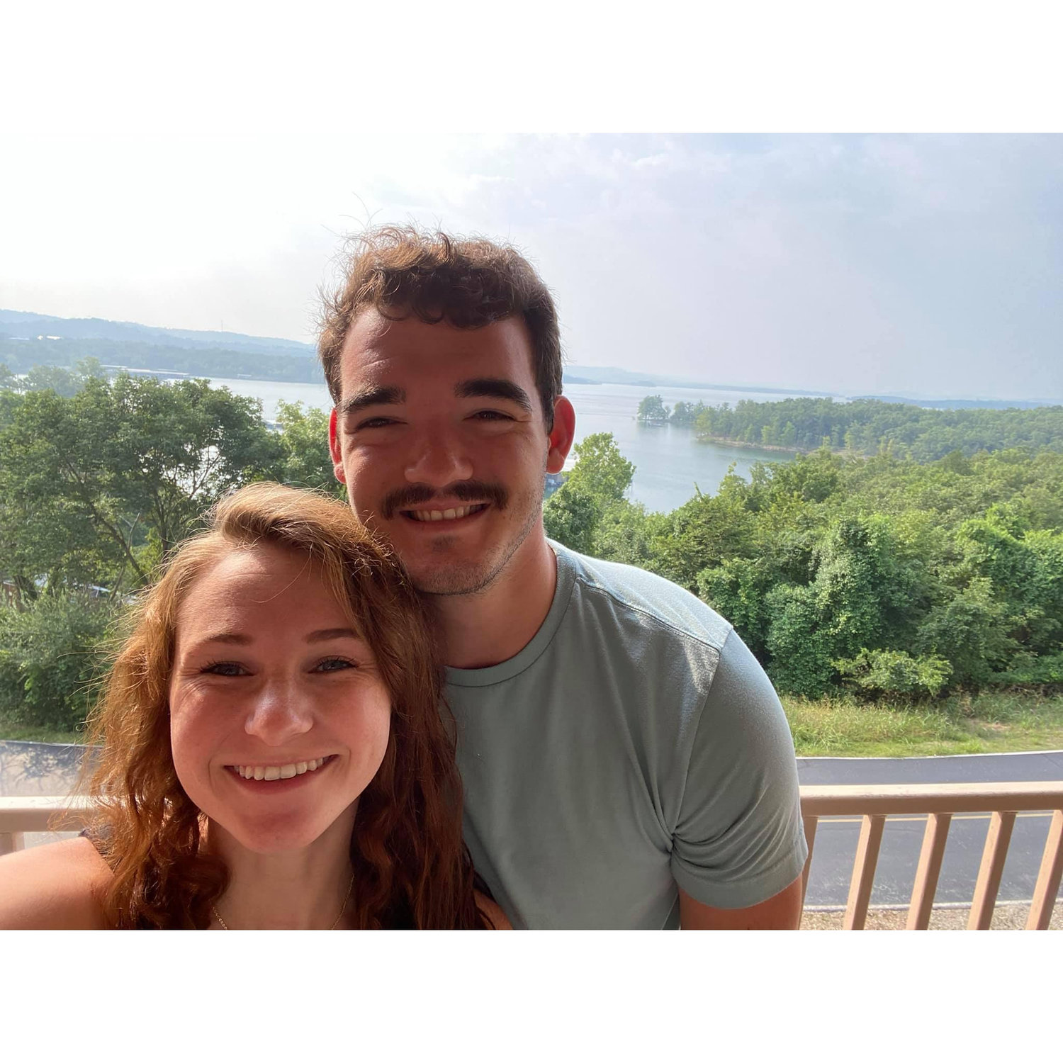 Our first trip to the lake together!