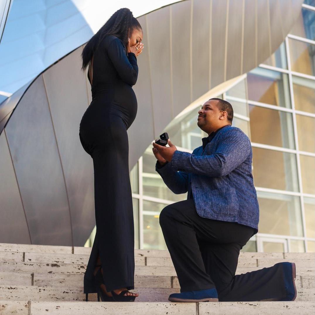 Of course she said YES!