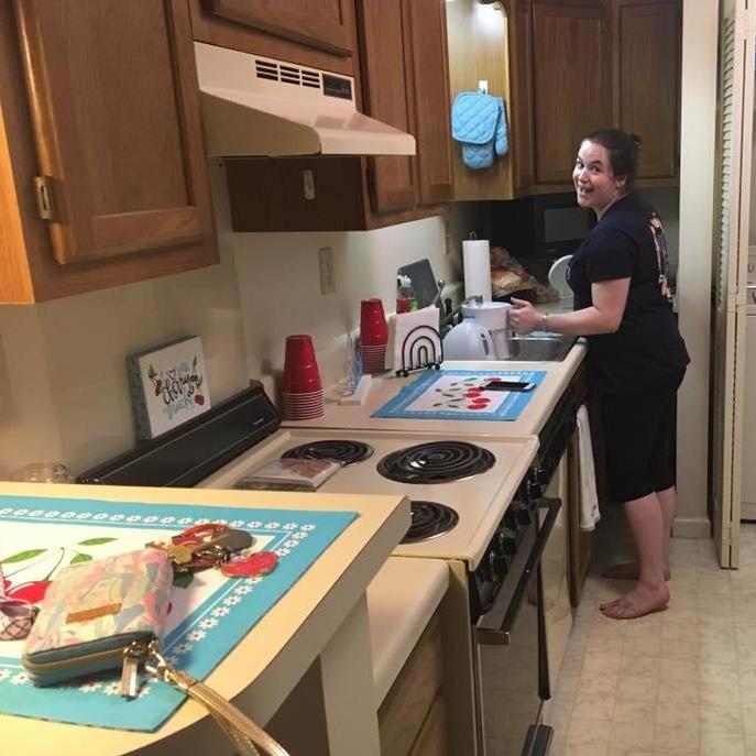 Our first apartment!