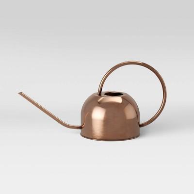 8" Metal Watering Can Copper Brown - Smith & Hawken™