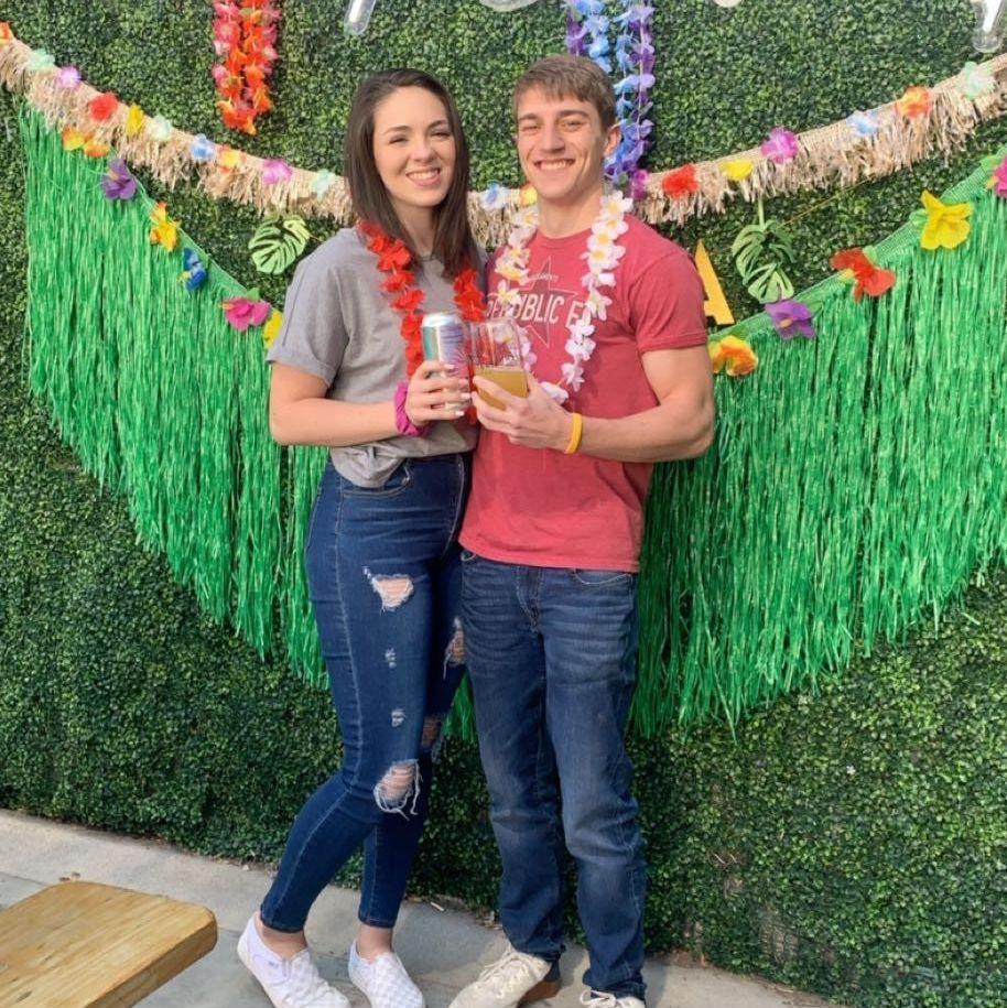 Our first picture together! March 2021!