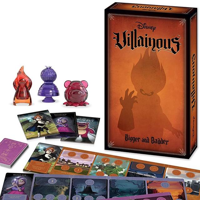 Ravensburger Disney Villainous: Bigger and Badder Strategy Board Game for Ages 10 & Up – The Newest Standalone Game in The Award-Winning Disney Villainous Line