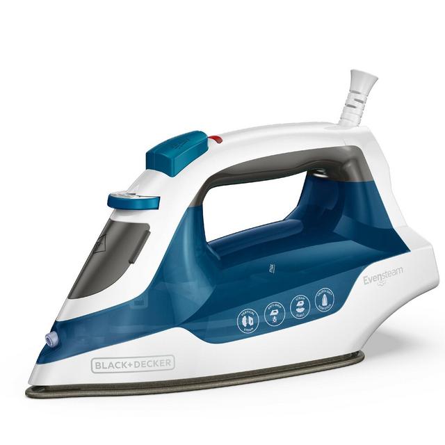 Black + Decker Easy Compact 1200W Iron with Burst of Steam and Vertical Steam Technology