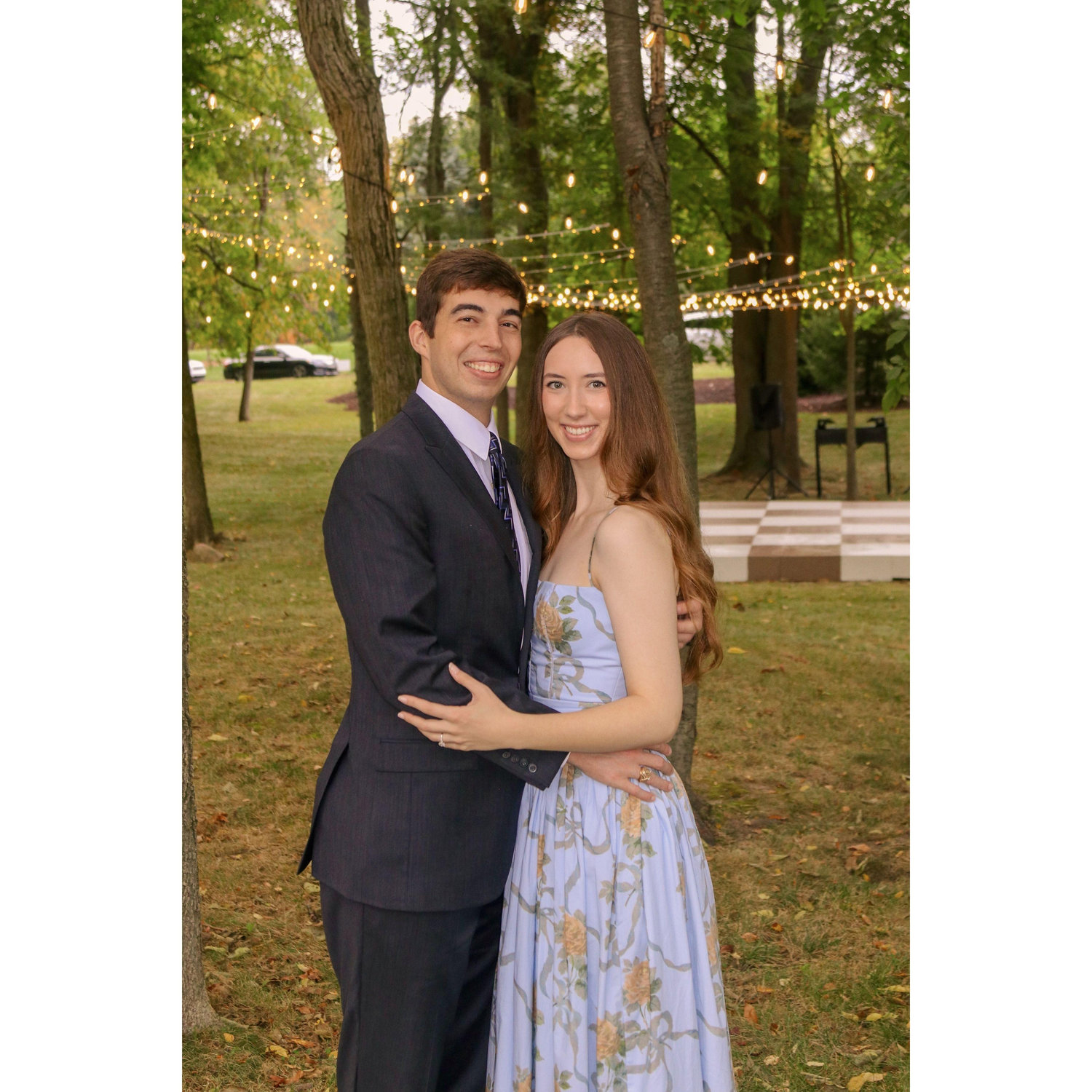 At the wedding of a family friend in Indiana. 2025