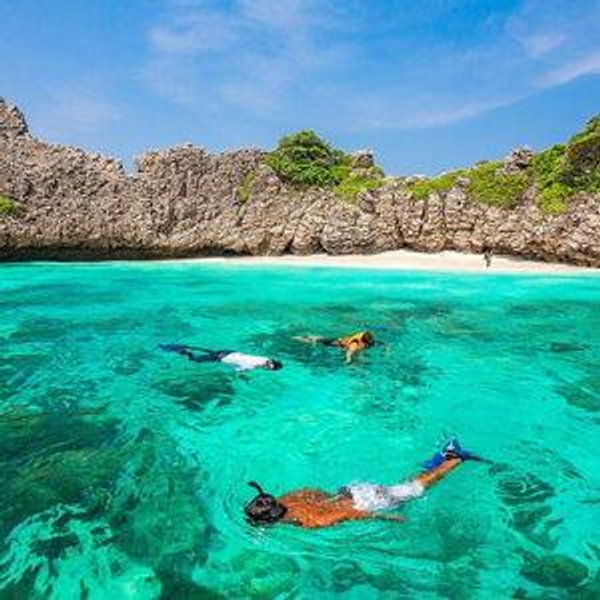 Snorkeling tour to Koh Rok + Koh Haa