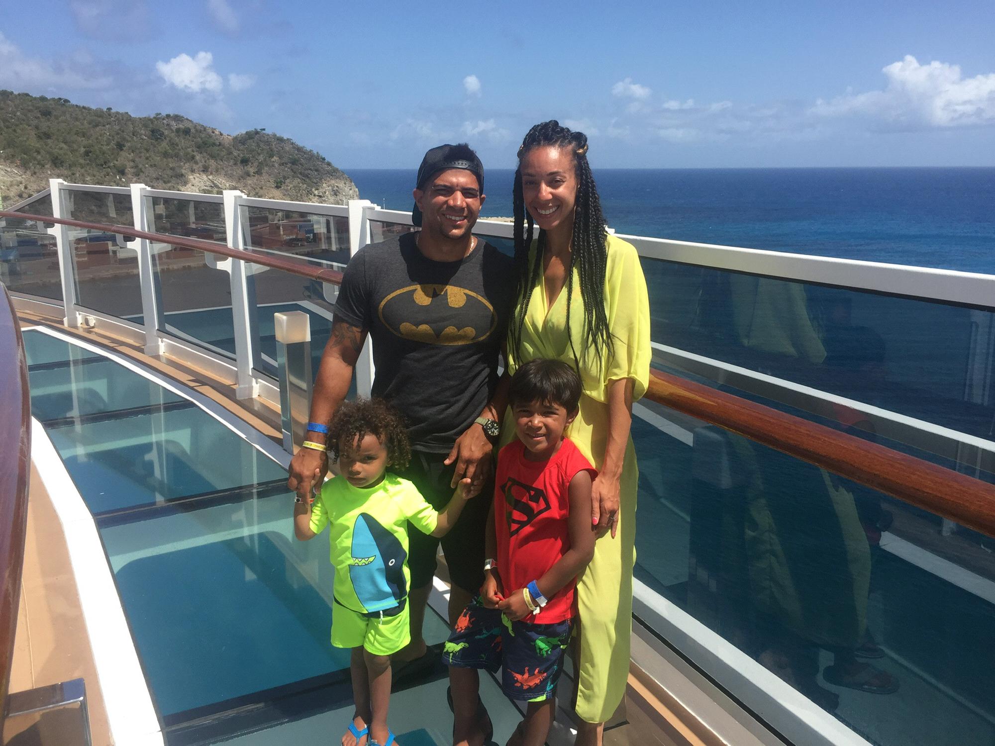 Aboard the MSC cruise ship!