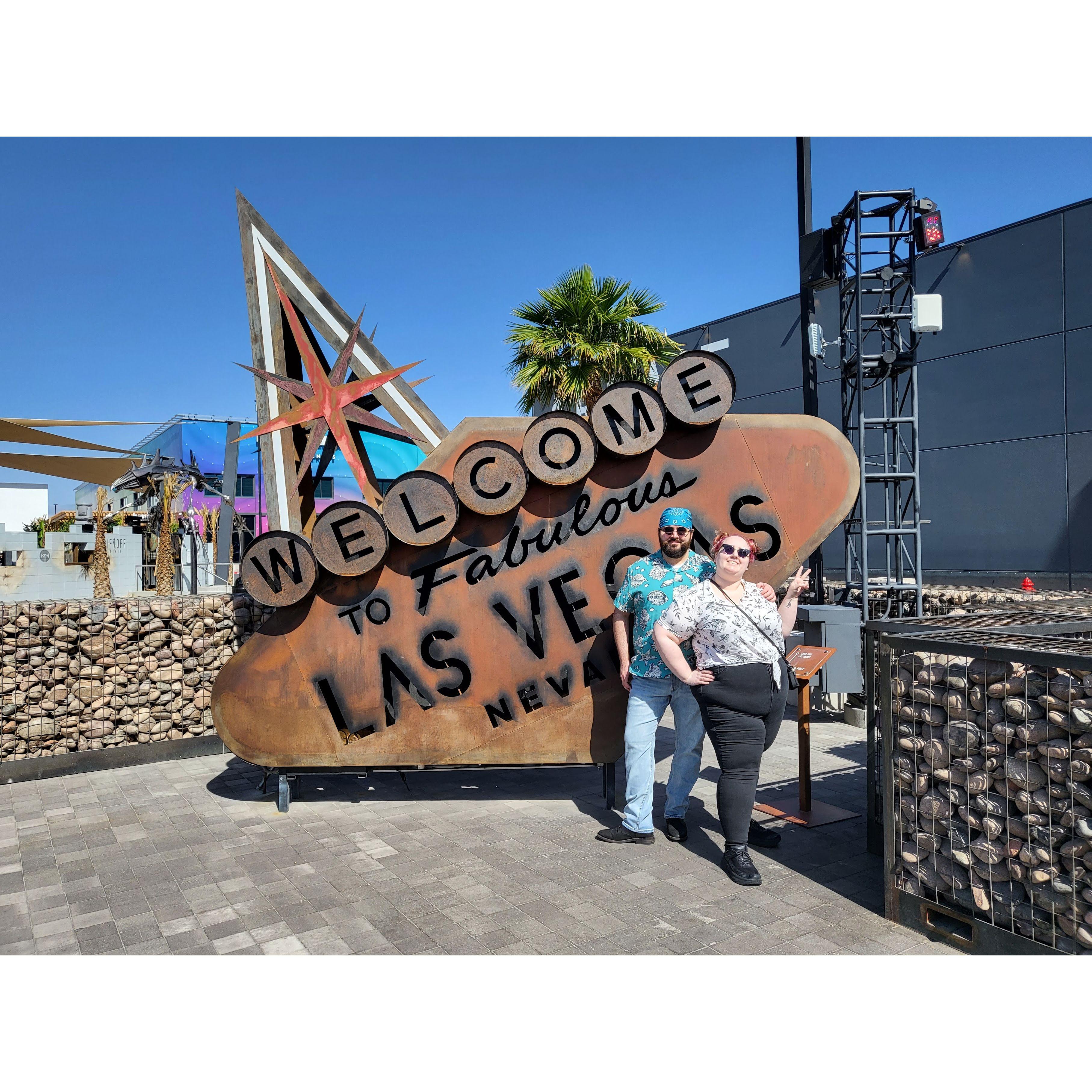 Outside of Area 15 in Las Vegas